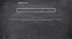 Desktop Screenshot of golfsource.com